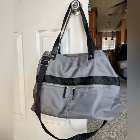 Steve Madden Bags Large Gray Steve Madden Travel Bag Poshmark